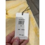 7 For All Mankind  High Rise Yellow Shorts Size 28 Photo 2