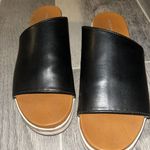 Black Platform Sandals Size 7.5 Photo 0