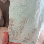 Cacique  sky blue sheer paisley Patterned slip night dress 14/16 Photo 4