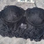 Tic Toc off shoulder lace crop top black size M Size M Photo 3