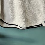 Tommy Hilfiger XL White Sherpa Fleece Pullover Athleisure Warm Preppy Sport Logo Photo 3