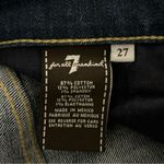 7 For All Mankind Jeans Women Size 27 Blue Denim Josefina Boyfriend Dark Boho Photo 7