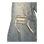 BLANK NYC  The Baxter Ribcage Straight Leg Distressed Light Wash Denim Jea… Photo 2