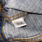 MOSSIMO denim jean jacket small distressed Photo 5