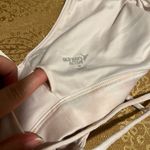 Old Navy Pink & White Sports Bra Size XL Photo 3