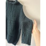 ZARA Knit Sweater Hoodie Relaxed Oversized Wool Blend Cozy Size Small Photo 4