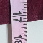 Miami Women’s‎  Off Shoulder Tie Sleeve Crop Top Burgundy Size XS Photo 4