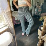 Urban Outfitters  Women’s Small High Waist Gingham Flare Pants Photo 1