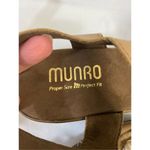 Munro  Taupe Leather with Silver Accents Sandal Size 8.5 Photo 7