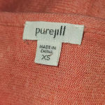 J.Jill  Pure Jill Womens Pink Cashmere Blend Oversized Kimono‎ Sweater XS Photo 3