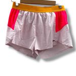 Brooks Chaser 3" Activewear Shorts in Quartz/Hyper Pink/Sun Glow Sz S Photo 2