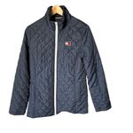Tommy Hilfiger  Jacket Size Medium Navy Quilted 3IN1 Full Zip Classic Outdoor Photo 2