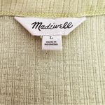 Madewell Sheer Summer Baby Tee Key Lime Green Short Sleeve Tee Size L Photo 8