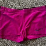 Nike pink and black booty shorts Photo 2
