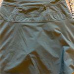 Athleta Green Workout Skort With Zippered Pocket Photo 13