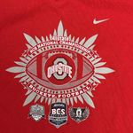 Nike Team Red Ohio State Buckeyes 2008 Champ V-Neck Women's Graphic Tee Size M Photo 2