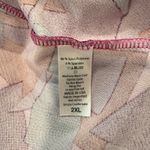 LuLaRoe Colorful Pink Geometric Pockets Stretch Amelia Dress Size 2XL Photo 9