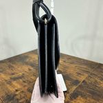 Christian Dior Dior Vintage Trotter Logo Leather Shoulder Bag Black Photo 4