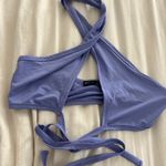 SheIn Cutout Tied Backless Halter Crop Top Photo 2