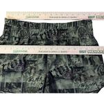 Truth Soul Armor Shorts Juniors 7 Green Black Roses Drawstring Pocket Y2K Size undefined Photo 8