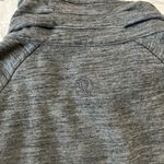 Lululemon Radiant Jacket II Heathered Core Dark Grey 6 Small Cotton Fleece Zip Photo 9