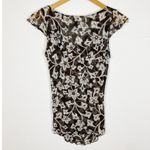 Diane Von Furstenberg Silk Floral Cowl Neck Top Size Small Photo 1