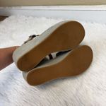 Kork-Ease  Ava Wedge Leather Platform Sandals Tan Gray Size 8 Photo 5