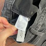 Madewell High-Rise Exposed Button Fly Denim Shorts in Faded Black - Sz 32 💚🎀 Photo 11