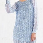 Kimchi Blue  Urban Outfitters Sheer floral Fairy Cottagecore Boho Dress Medium Photo 0