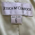 Jessica McClintock Vintage Mermaid Strapless Tulle Tiered Ruffled Gown XS Photo 8