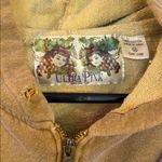 Ultra Pink NYC vintage cropped hoodie “Rare” medium Gold Photo 1