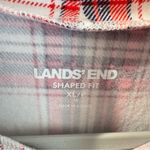 Lands' End  Shaped Fit Plaid Turtleneck XL/P Photo 1