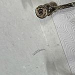 Vintage handmade sterling silver Cala Lily screwback earrings Photo 3