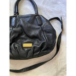 Marc by Marc Jacobs  Black Leather Slouchy Shoulder Tote Bag Large EUC Long Strap Photo 2