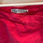ZARA Hot Pink Asymmetrical Skort Size Small Photo 2