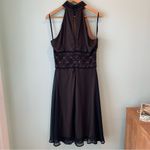 Connected Apparel Stunning Connected Sleeveless Lace Black Flowy Formal Party Dress 12 Photo 5