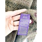 Ralph Lauren Intarsia-Knit Mockneck Sweater Wool Cashmere Hand Knit Sweater L Photo 6