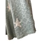 Wishlist  Knit Tank‎ Top Women's Sleeveless V-Neck Star Pattern Blue Casual Photo 1