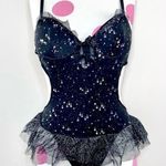 Victoria's Secret Victoria’s Secret Sexy Little Things Black Swan Ballerina Teddy Photo 0