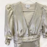 Saylor New!  Madonna Silver Mini Dress‎ XS Photo 5