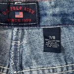 U.S. Polo Assn. Y2K Sequin Flag‎ Embellished Denim Skirt Photo 5