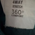 DL1961  Angel Mid Ride Skinny Ankle Calypso Jeans teal cotton zip 4-way stretch Photo 11