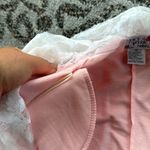 Vintage Lacy Afternoon by Shell Kepler Lace Detail Cardigan Pink Medium Photo 5