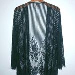 Grace & Emma S Luxurious Black Lace Kimono Lingerie Photo 0