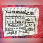 Sanuk  Multicolor Yoga Sling‎ Striped Sandals Size 7 New Condition Photo 4