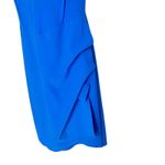 Chiara Boni La Petite Cobalt Gathered Cowl Neck Dress cocktail party Size 48 Blue Photo 7