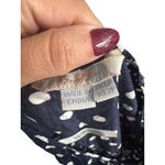 BODEN Blue White Pom Tunic Coverup Dress Size US 2P Photo 4