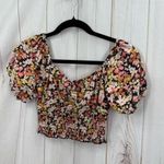 Billabong Women’s Small Floral Crop Top Photo 0