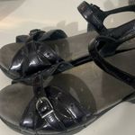 Dansko  Women’s Sissy Black Patent Leather Wedge Sandals Size 42 or 11 Photo 10