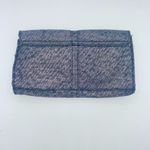 Lancome Silver Metallic Woven Fold Photo 7